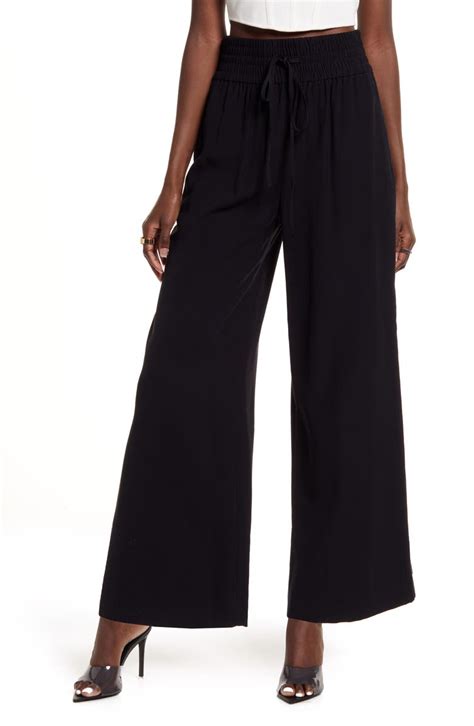 open edit nordstrom|open edit wide leg pants.